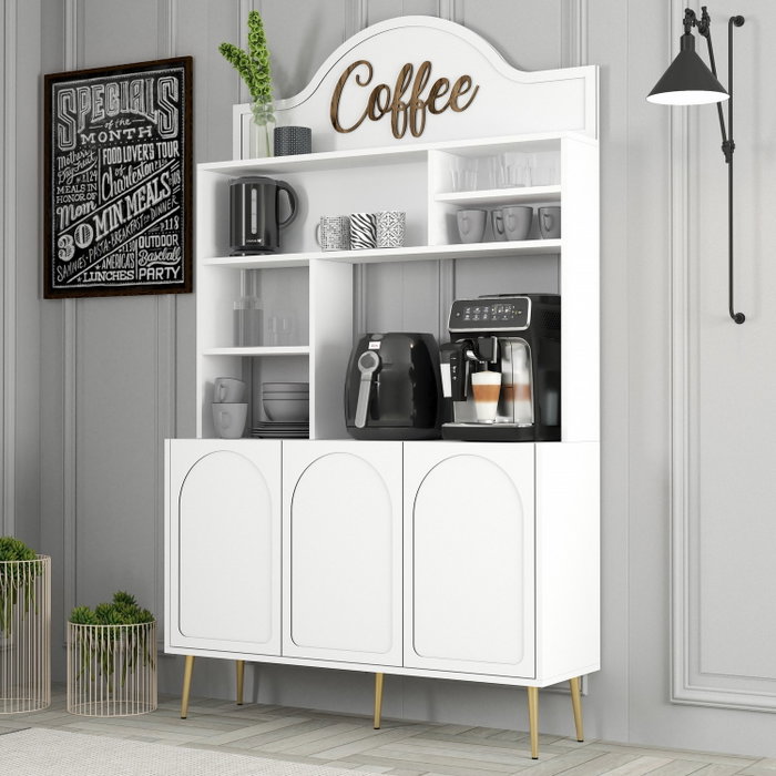 Hanah Home Lyon 120 Blanco y Oro